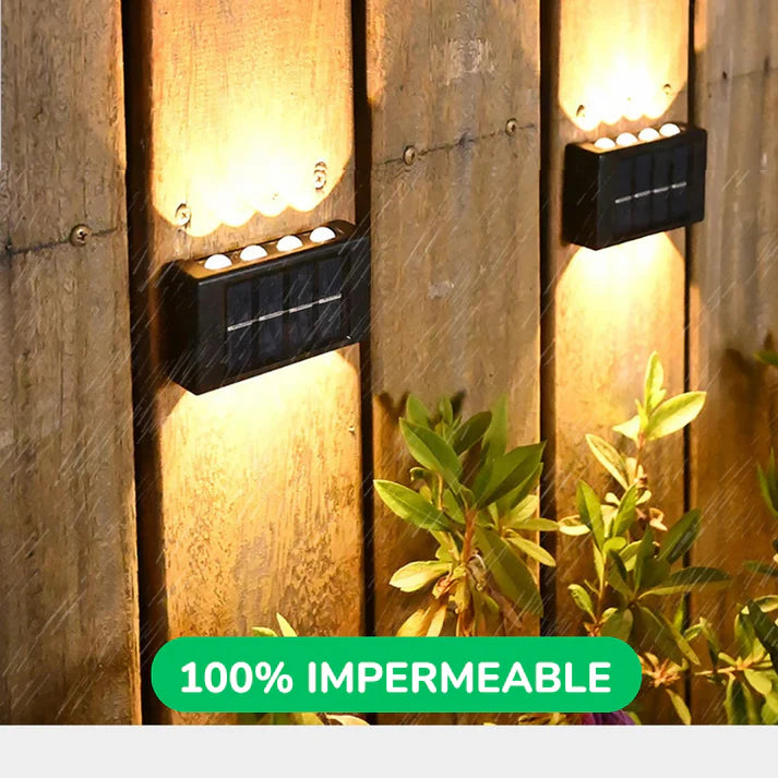 Lámpara Led Solar - Para exteriores